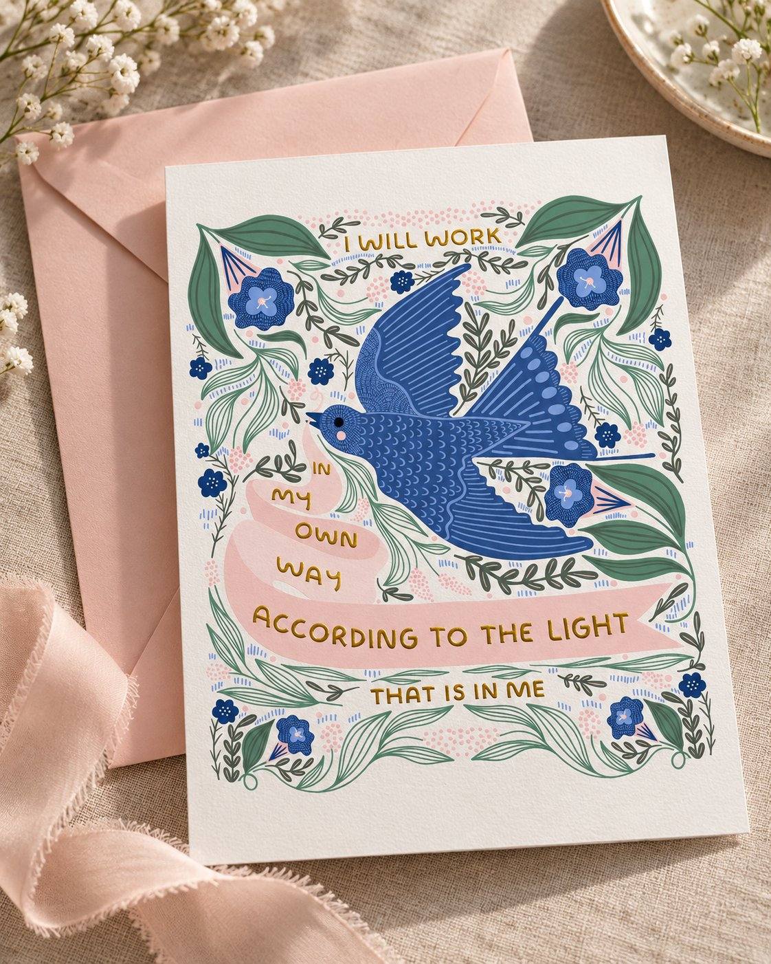 Stacking Doll Illustration Inspirational Quote